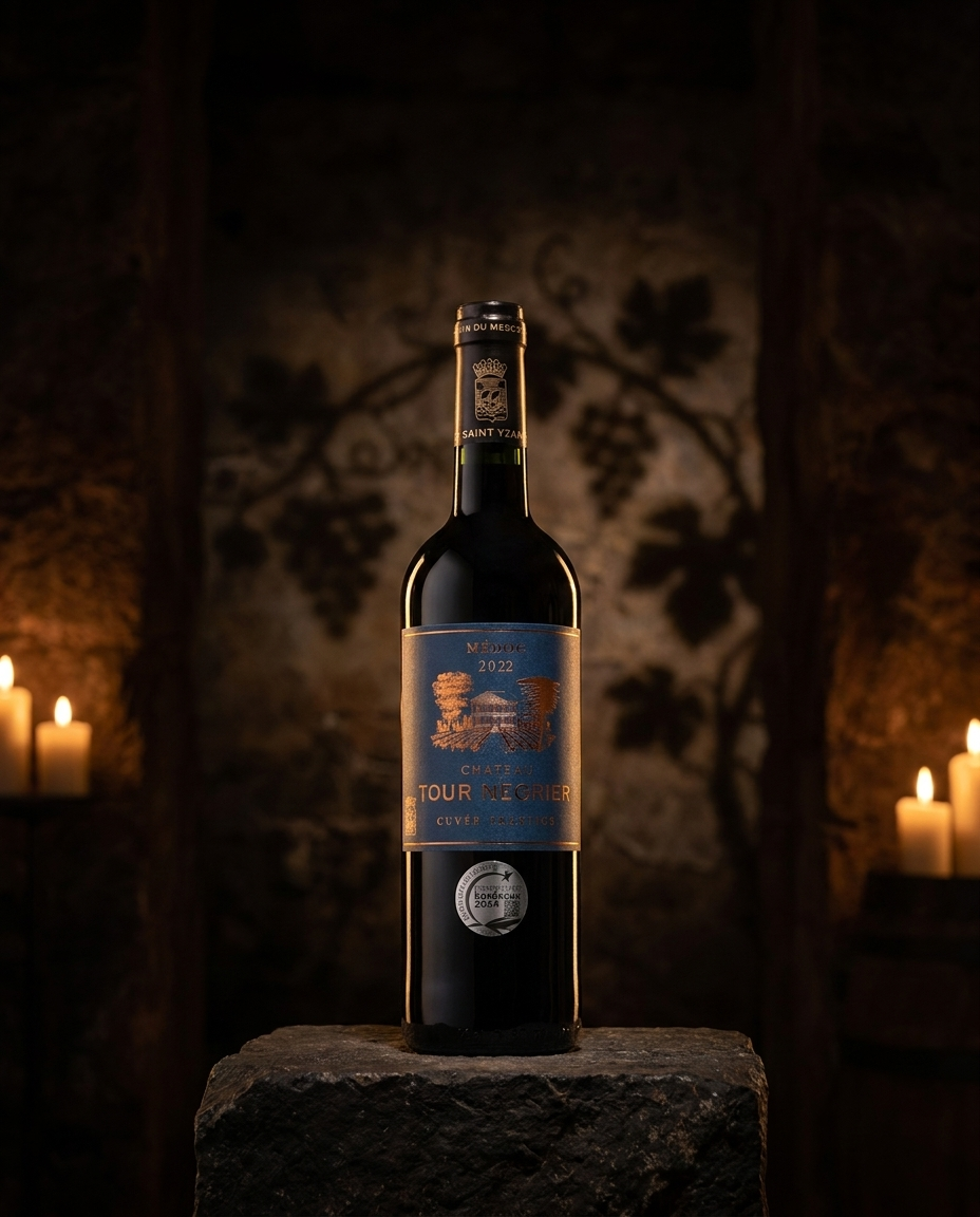 Tour Negrier Prestige — cave SUDVIE, luz de vela